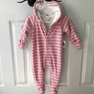 NWT Old Navy Baby Fleece One-Piece